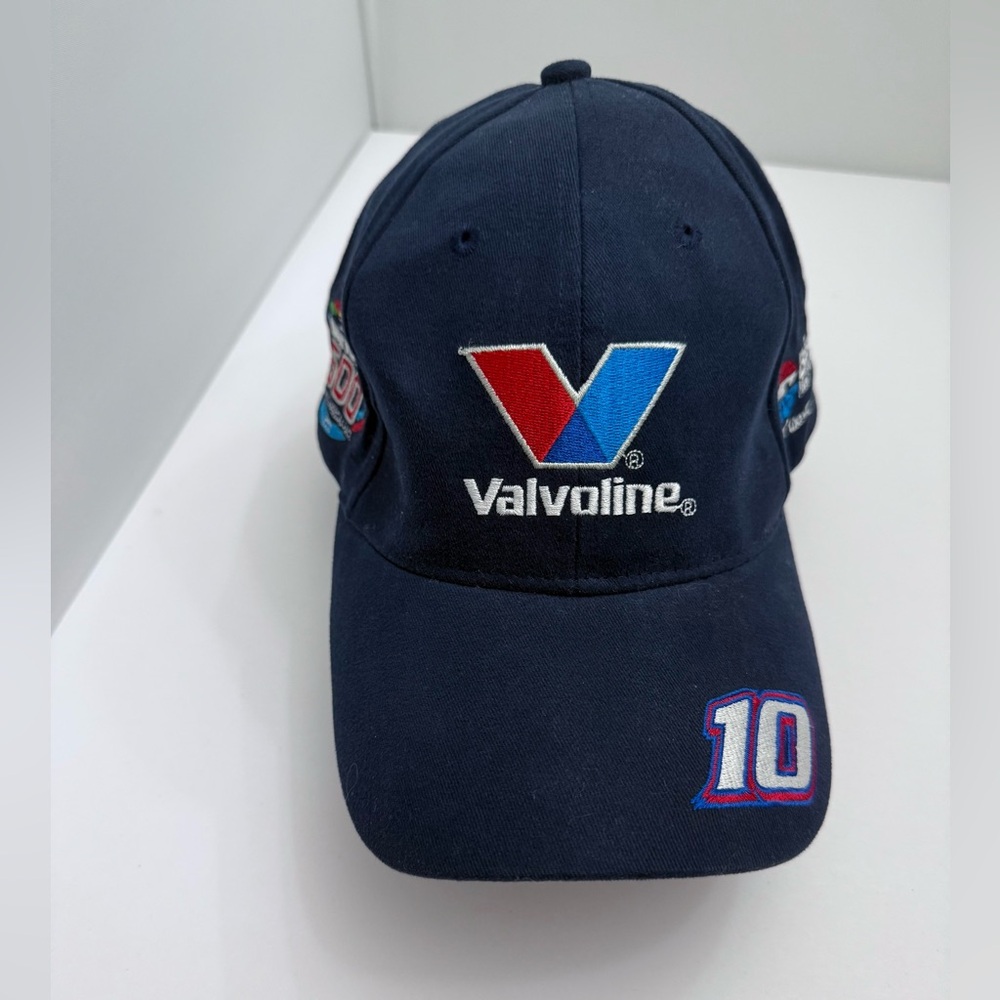 Nascar Blue Baseball Hat with Logo